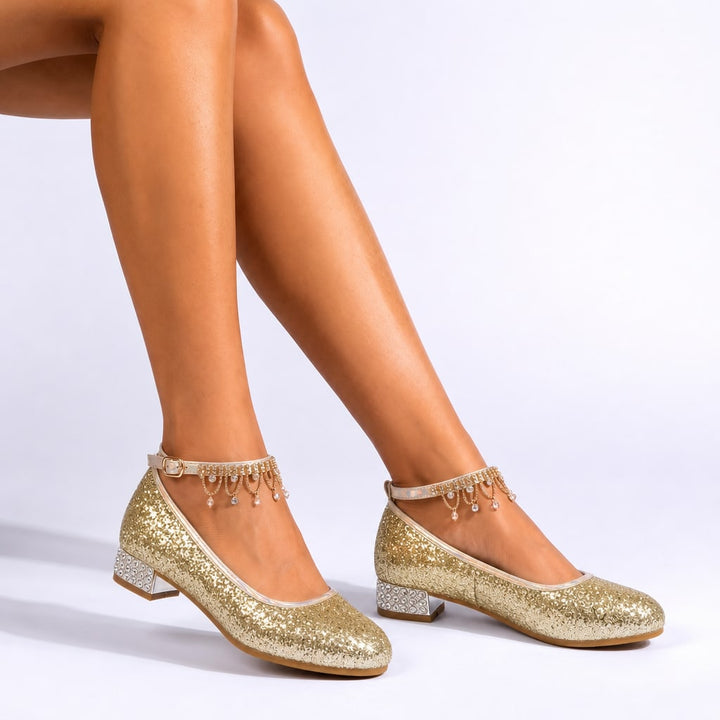 Celesta Sparkle Heels