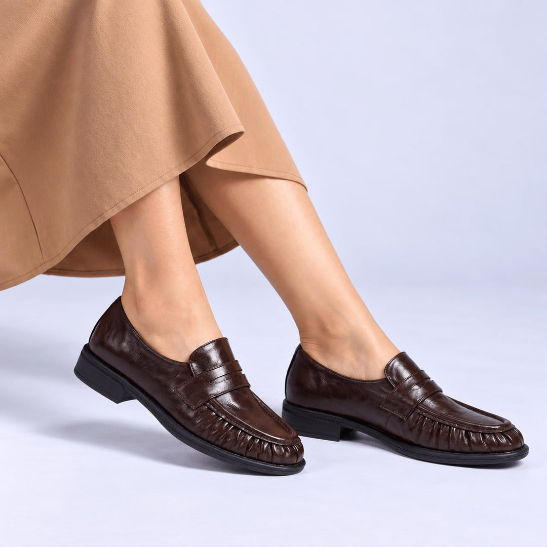 Aria Leather Loafers