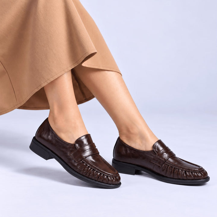 Aria Leather Loafers