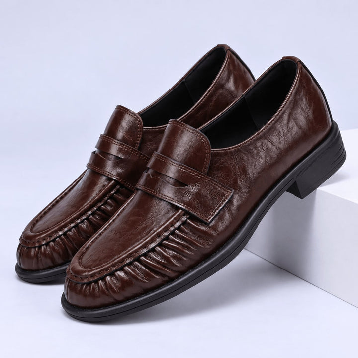 Aria Leather Loafers