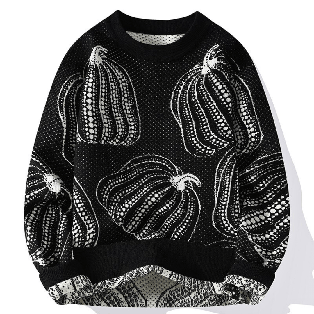 Pumpkin Knit Sweater - Boncini