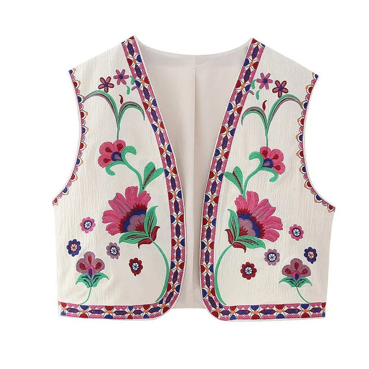 'Fiesta de Flores' Vest - Time & West