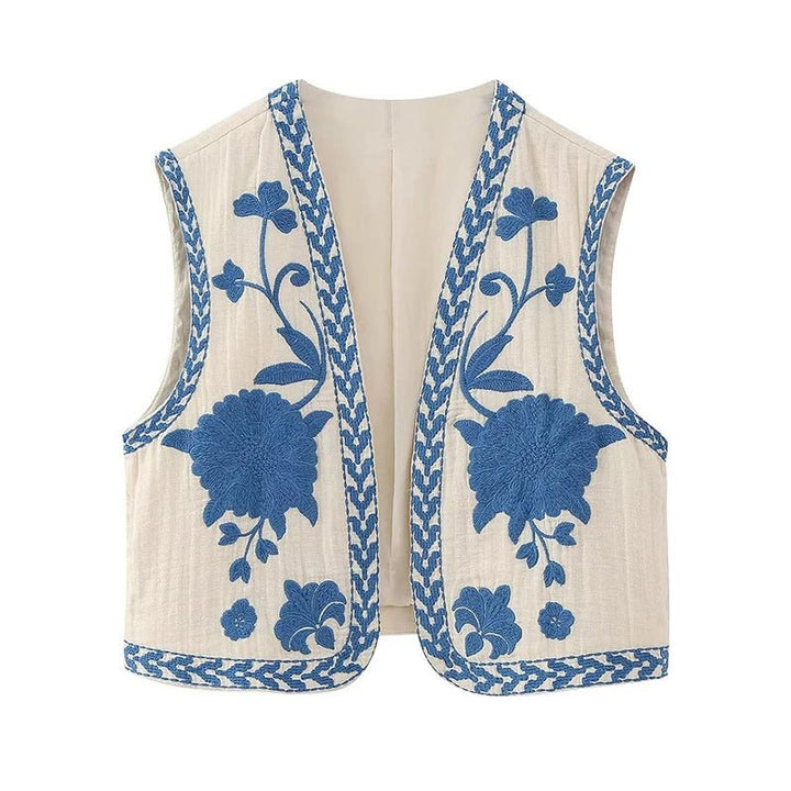 'Fiesta de Flores' Vest - Time & West