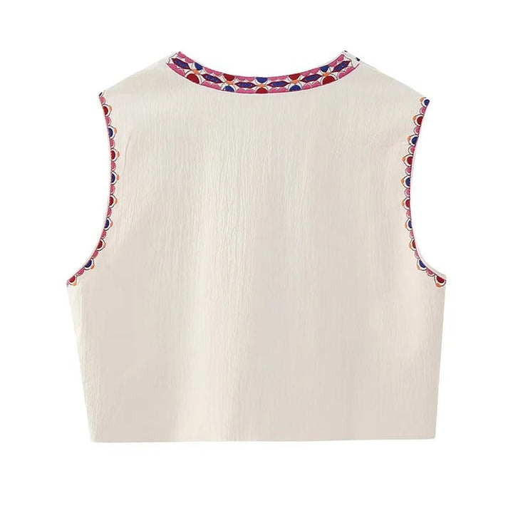 'Fiesta de Flores' Vest - Time & West